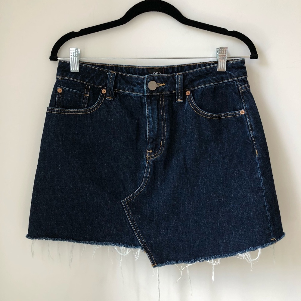 Urban Outfitters BDG High Waist Denim Asymmetrical Skirt